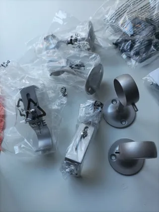 Accesorios para barra de cortina