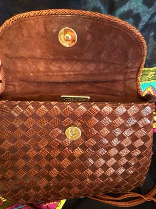 Borsa Bottega Veneta Vintage Pelle Marrone