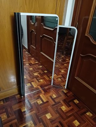 Espejo de tocador doble