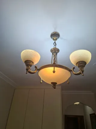 Lámpara de techo clásica