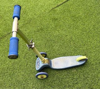 Patinete 3 ruedas niño azul 5/6 años