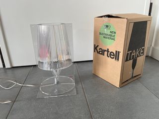Lampada Kartell Take trasparente Crystal