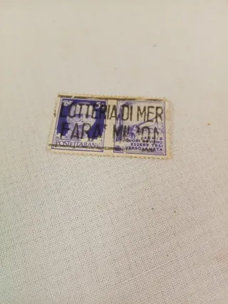 Francobollo Lotteria di Mare 50c