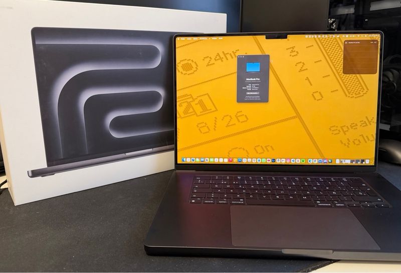 MacBook Pro 16 M4 PRO 24GB 512GB Space Gray afbeelding 3