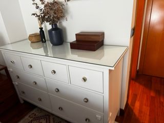 Cómoda Ikea Hemnes 8 cajones blanca