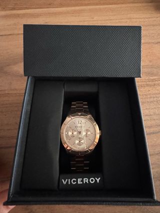 Reloj Viceroy Mujer Dorado Rosado