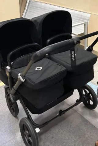 Bugaboo Donkey 5 Silla Gemelar +4 sacos de silla