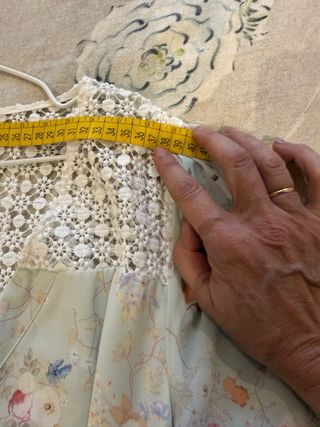 Vestido nuevo,  largo, floral Mioh talla S