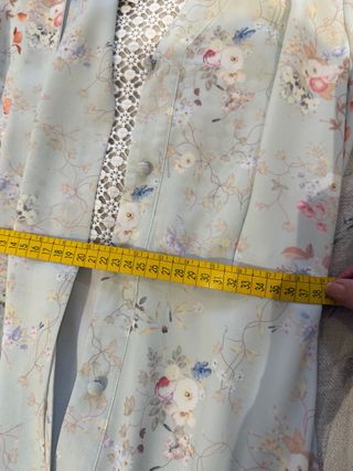 Vestido nuevo,  largo, floral Mioh talla S