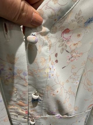 Vestido nuevo,  largo, floral Mioh talla S