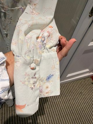 Vestido nuevo,  largo, floral Mioh talla S