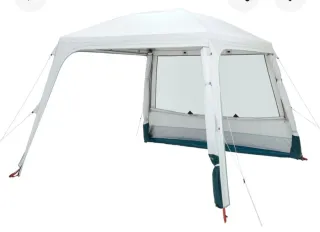 Carpa Decathlon Gris y Blanca
