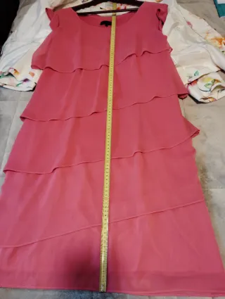 Vestido fiesta y chaqueta zendra