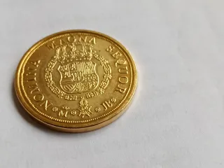 Moneda de 8 escudos 1750 Madrid