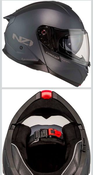 Casco Moto NZI Combi 3 Duo Antracita T-M