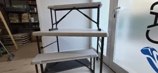 Mesa y bancos plegables Lifetime