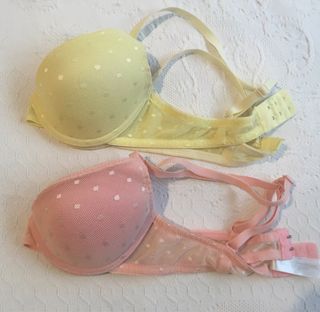 Conjunto 2 Sujetadores 70B Lunares