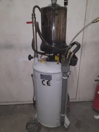 Chupona de aceite neumática taller