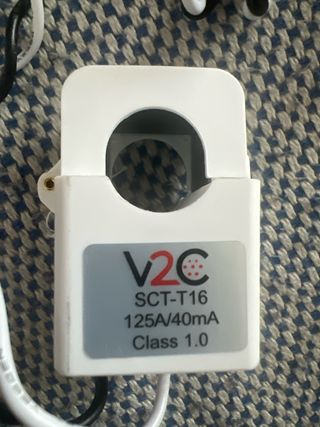 Medidor Electricidad SDM120CT, pinza V2C SCT-T16