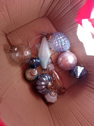 Bolas navidad cristal