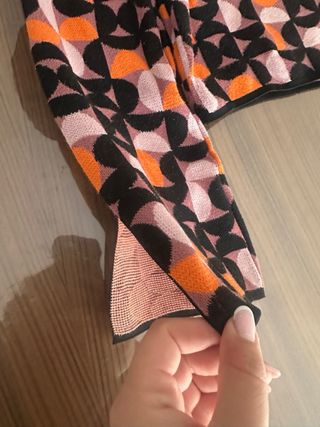 Jersey Zara Estampado Geométrico