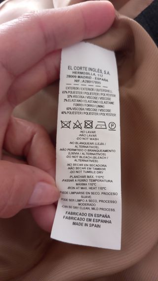 Chaqueta Síntesis T-42 Gris