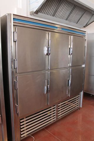 ARMARIO 6 PUERTAS ACERO INOX 1970x700