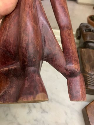 Lotto oggetti in legno