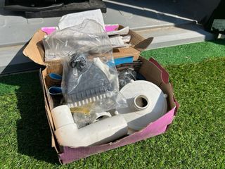 Piscina tubular con depuradora y clorador salino