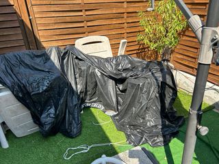 Piscina tubular con depuradora y clorador salino