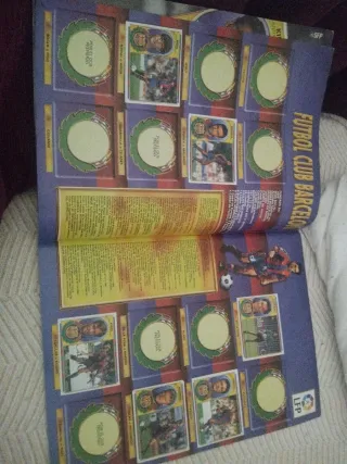 Álbum Cromos Liga 96/97