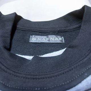 Sudadera Naf Naf gris y negra