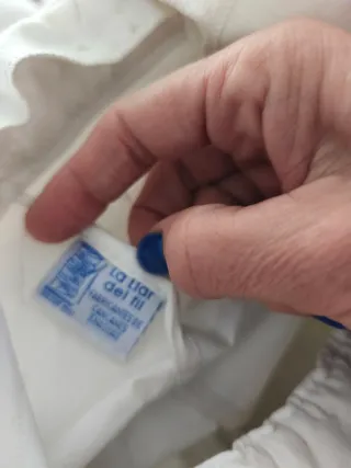 Cancán Fallera 90cm Blanco.