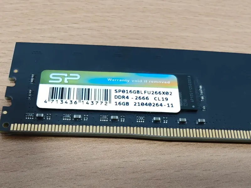Módulo RAM SP DDR4 16GB 2666MHz CL19 afbeelding 2