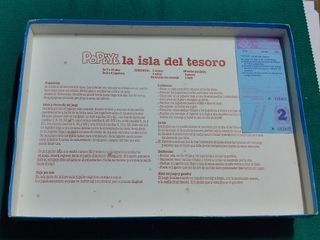Juego de mesa Popeye La Isla del Tesoro