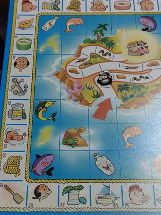 Juego de mesa Popeye La Isla del Tesoro