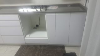 Muebles cocina con placa gas