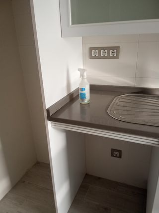 Muebles cocina con placa gas