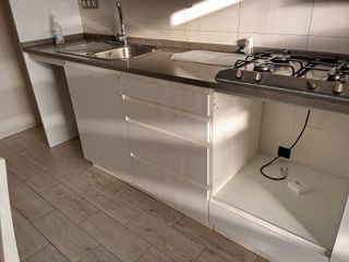 Muebles cocina con placa gas