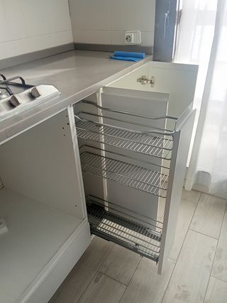 Muebles cocina con placa gas