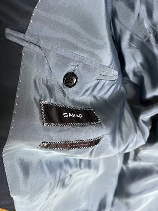 Trajes de hombre azul y gris