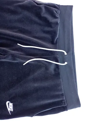 Pantaloni tuta Nike velour neri tg L