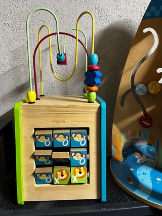 Juego educativo madera bebé