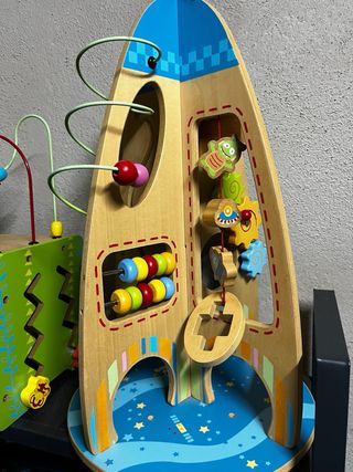 Juego educativo madera bebé