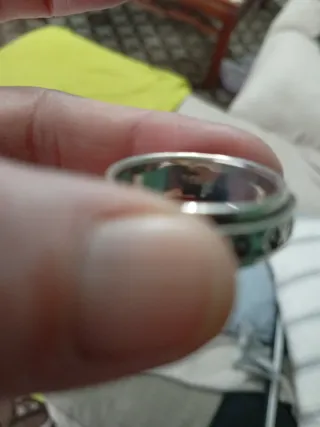 Anillo Caballero Plata Talla 26