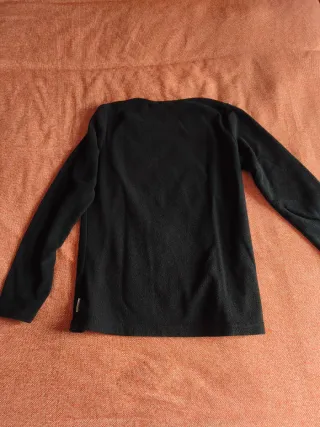 Sudadera Quechua Negra Mujer