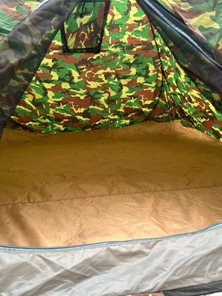 Tienda de campaña camuflaje