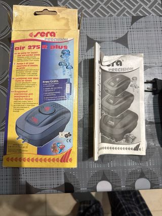 Pompa aria per acquari Sera 275R Plus