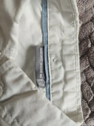 Camisa blanca niño 10 años Sergent Major