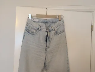 Pantalón Vaquero Zara Mujer
